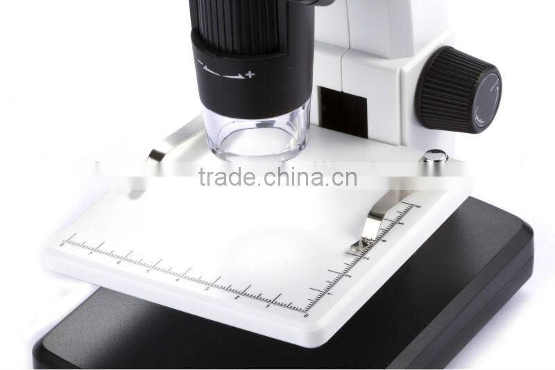 Hot sale battery powered 12M portable geological microscope with LCD screen