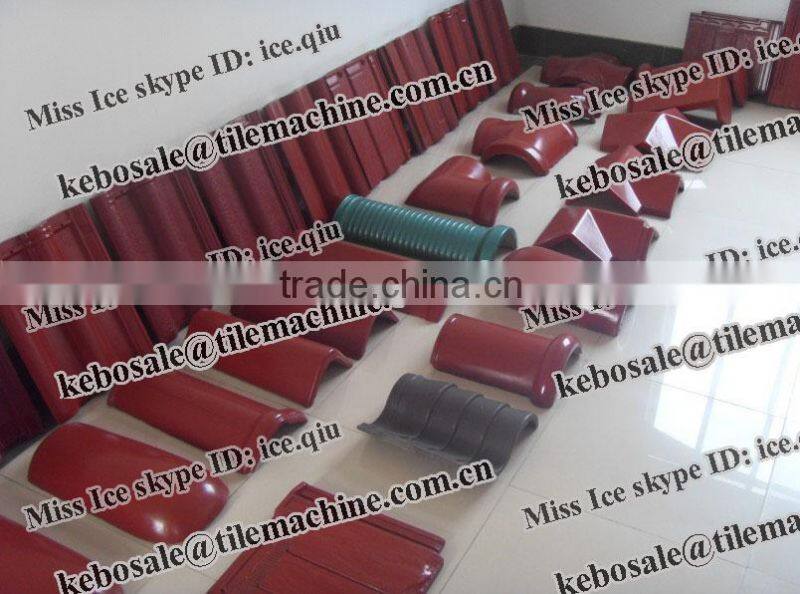 KB-125C cheap but high quality concrete roof tile production line