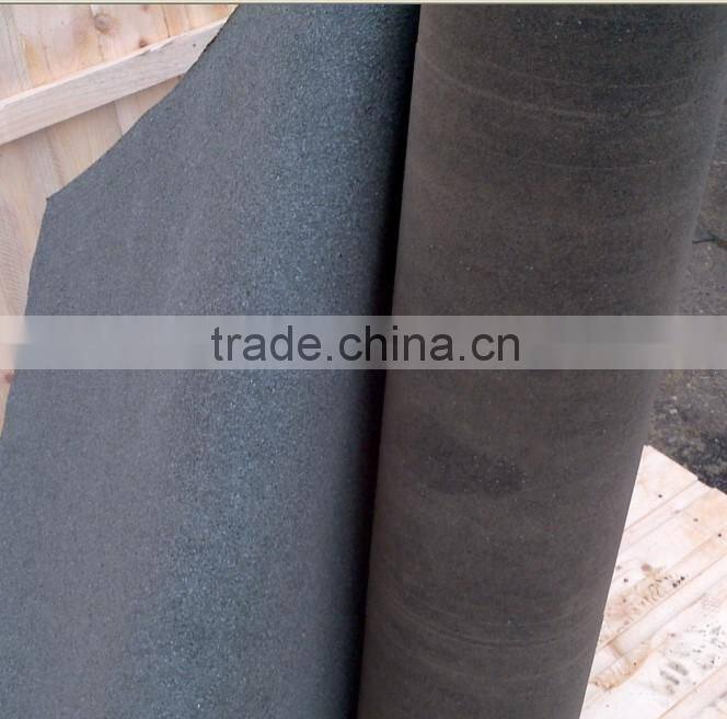 felt membrane with sand surface