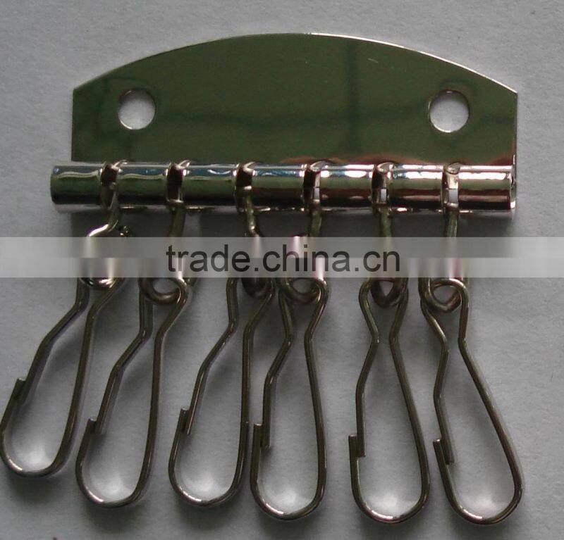 RORO119311golden metal key snap hook