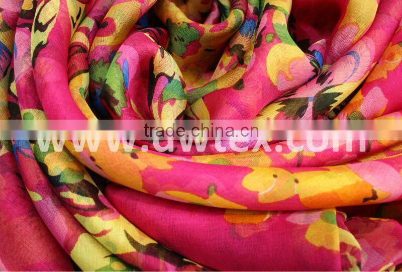 Silk scarf / Fashion scarf / Silk shawl