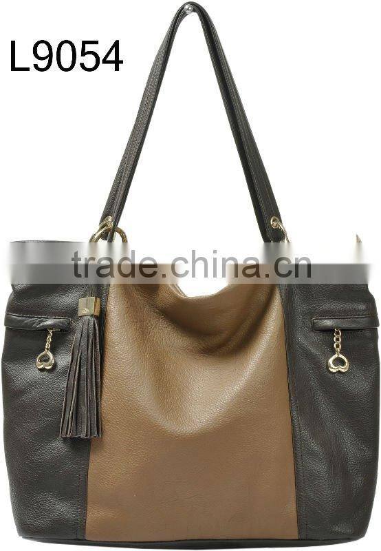 2012 New Hot sales for 100% genuine leather lady handbags