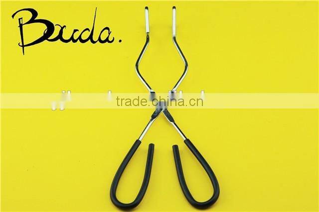 Best sell Bouda kitchen and BBQ grill tong scissors tong BD-K9016