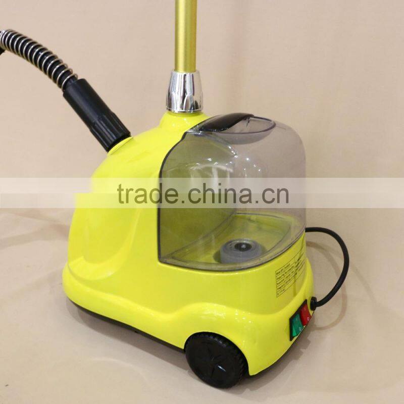 Professional portable hanging fabric garment steamer