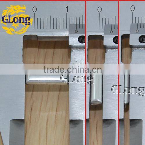 13mm Long Strip Hot Fix Nailhead Silver Aluminum DIY For Clothing Bag Shoe Accessories #GT111-13Z(001)