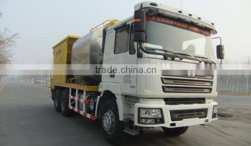 Stone spreader machine,8500L Asphalt Tank and 12000L Stone Tank Asphalt Macadam Spreader