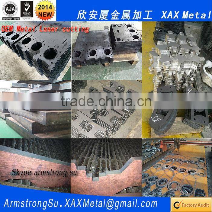 XAX09LC OEM ODM custom titanium ti gold rose yellow red silver metal Air Plasma Arc Cutting provider