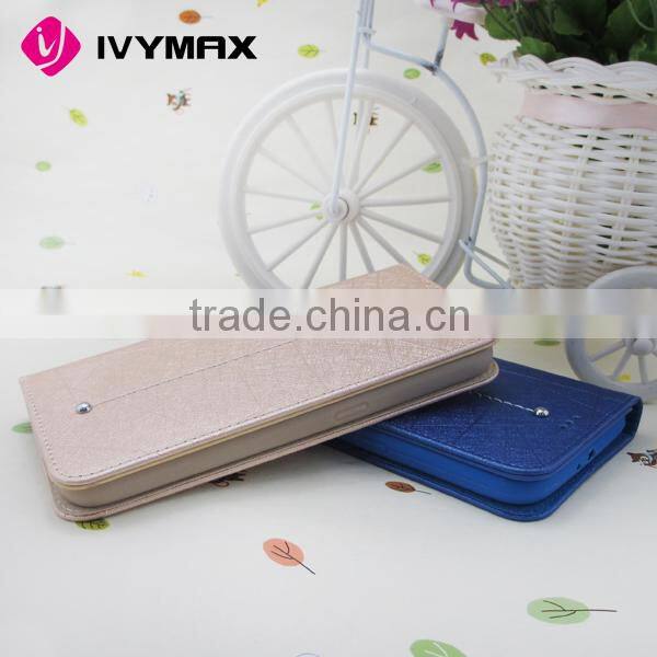 Wholesale Alibaba Flip Leather for Samsung S6 Case, Mobile Phone Wallet Case for Galaxy S6