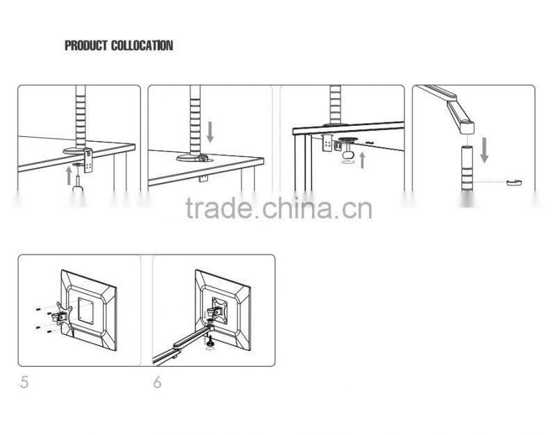 Folding computer bracket portable laptop computer stand