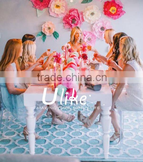 tissue paper garland decorations for christmas door paper christmas decoration