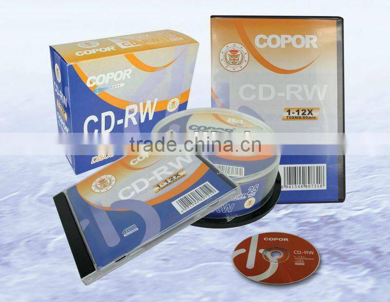 original blank cd-rw/ write many times cd dvd disc