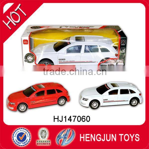 friction car toys plastic inertia car of two color
