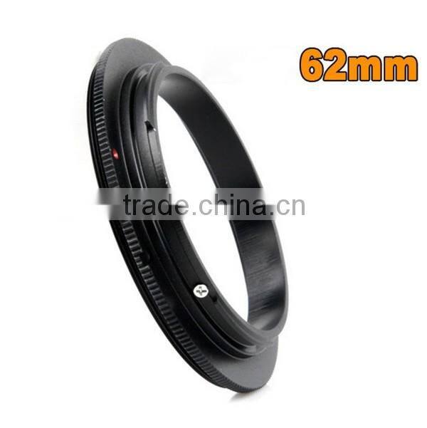 For EOS-62mm Macro Reverse Ring Camera Mount Adapter Ring For Canon 300D 700D 1100D