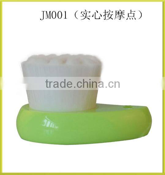 Fashion design facing cleanning brush cleaning tool brush with different shapes of brush