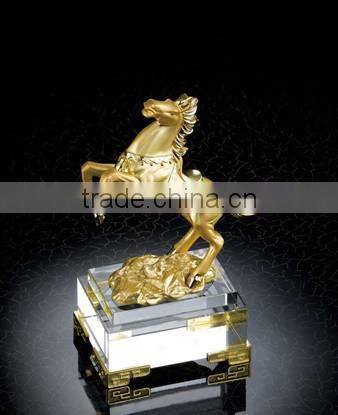 Factory Custom Metal Horse Statue/New metal art