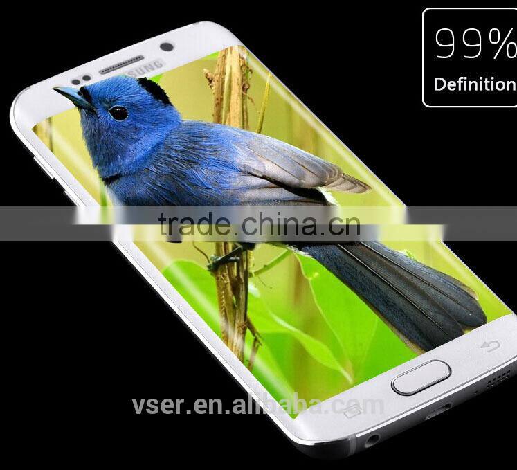 Mobile Phone Accessories For Samsung Galaxy S6 edge 3D Full Covered Tempered Glass Screen Protector