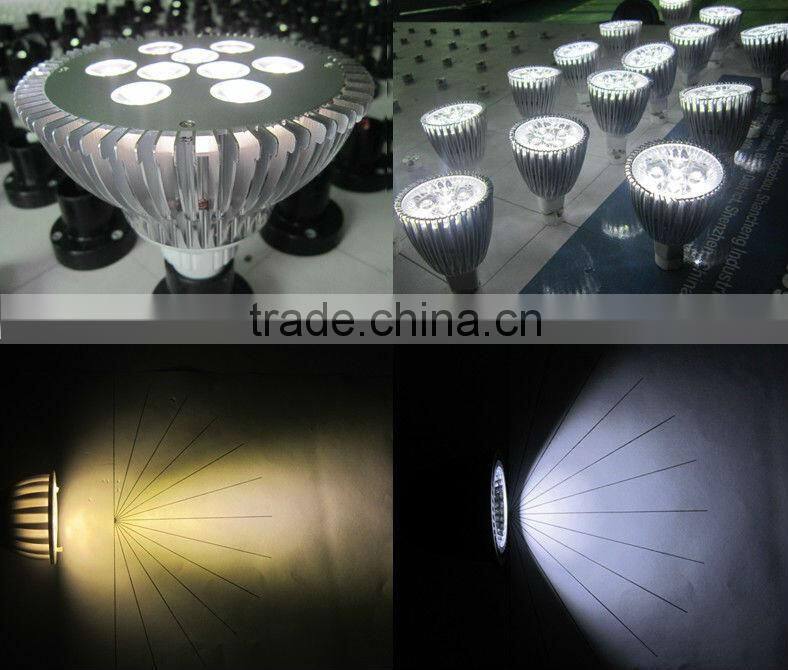 E27/GU10/MR16 dmx rgb led spot