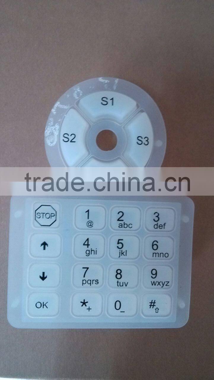 Plastic keyboard from plastic injection mold compay