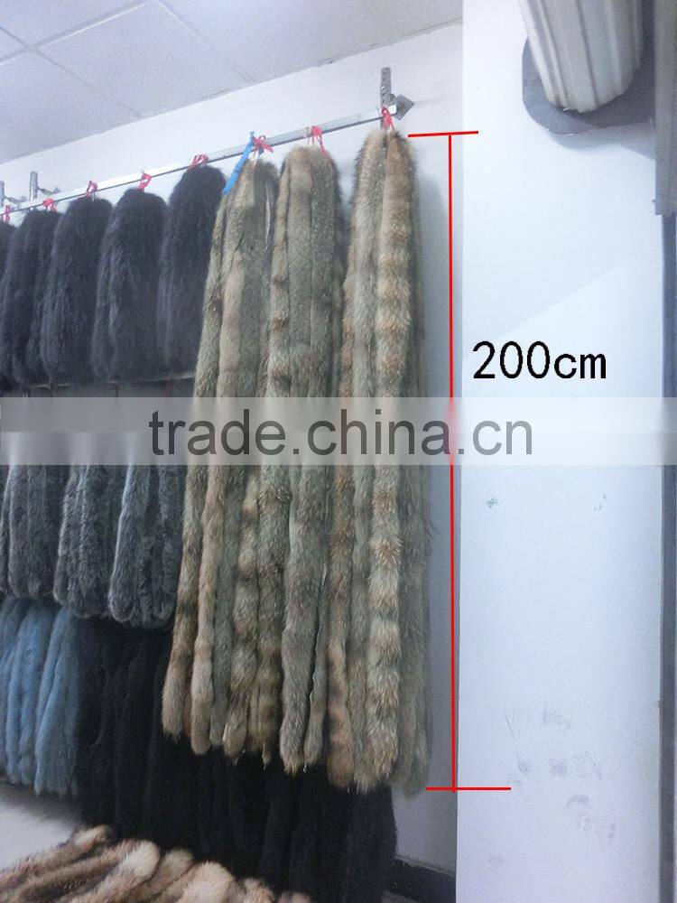Raccoon Dog Fur For Hood / Raccoon Fur Trimming Strips