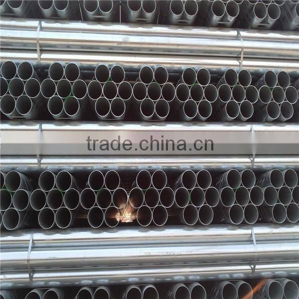 galvanized steel tube 1/2" 3/4" 1"