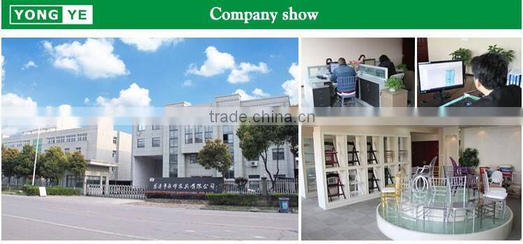 resin material folding padded white wedding chairs