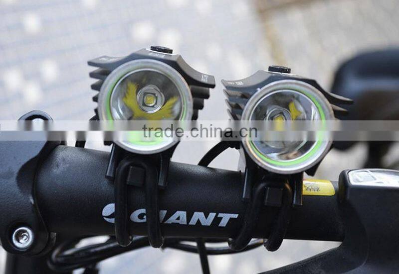 A-OK 5w Aluminum Alloy Rechargeable Strong Light Owl Front Bike Lights
