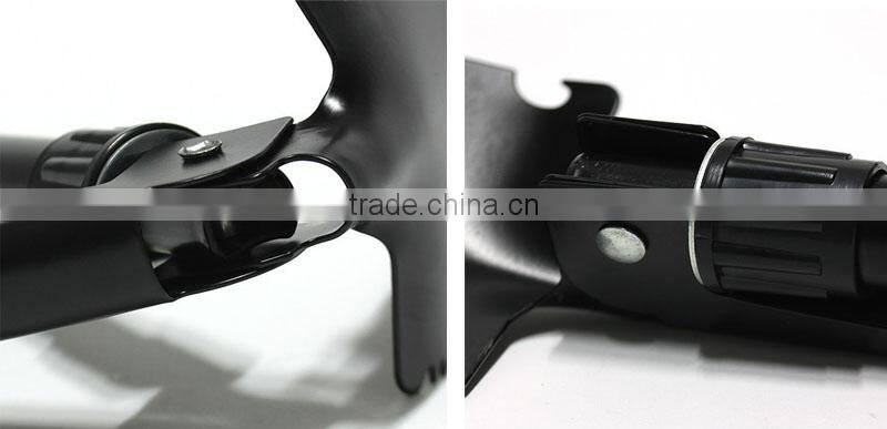 RBZ-03 Green Multi function 4 in1 Mini Portable Fold Dig Shovel Spade For Garden Outdoor