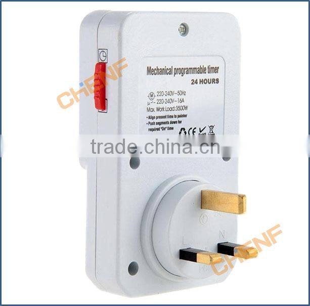 Hot Sell CF-TG-14 24 HOURS UK Standard Mechanical Timer Socket