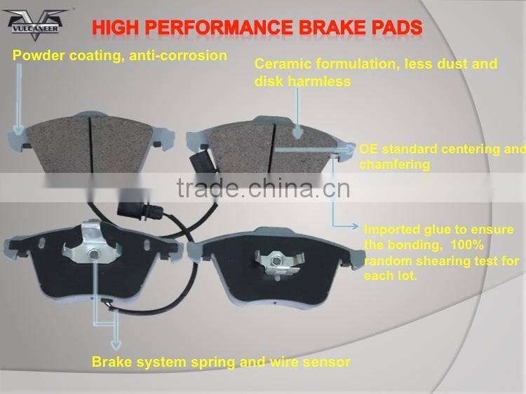 GZYD-33-23Z GDB3309 ceramic brake pad low metal semi-metallic top quality brake pad autoparts for MAZDA CX-7