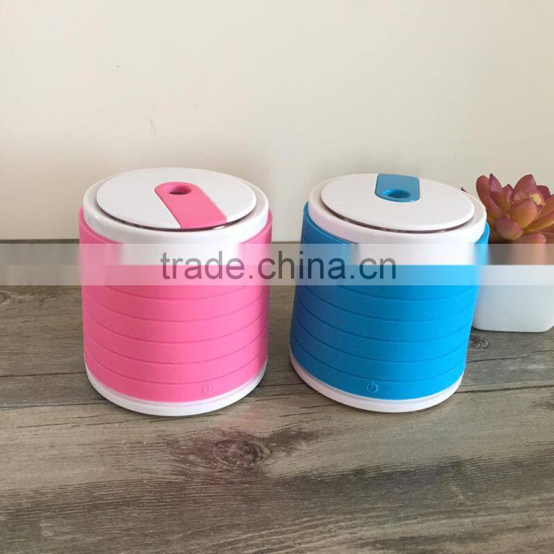 USB Mini Ultrasonic Humidifier Atomizer With Led Light