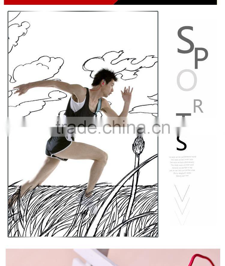 ULDUM earphone New product 2016 ear hook portable handsfree sport headphones