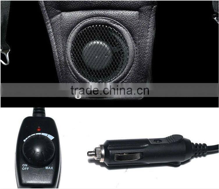 Best Seller 12V Cooling Car Seat Cushion Cover Air Ventilated Fan Air Conditioned Cooler Pad Cushion