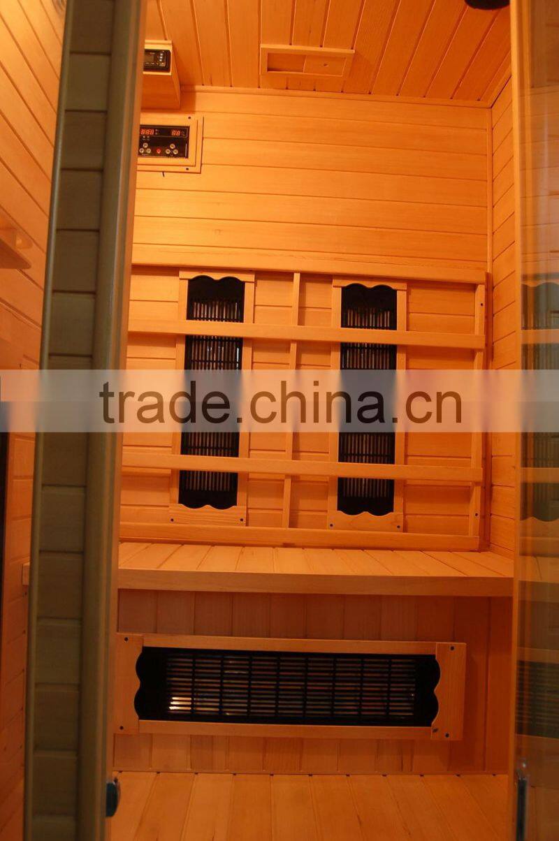Canadian Hemlock Ozone Corner Sauna