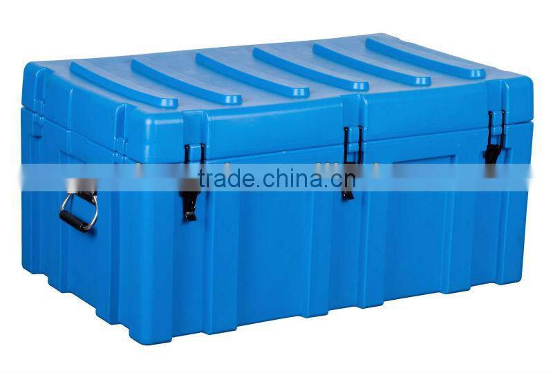 Rotational moulding plastic tool box