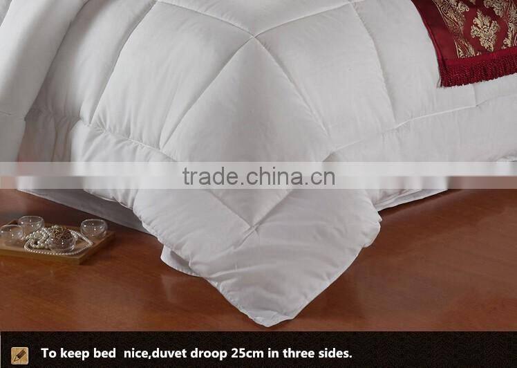 Hotel or Home Used Fiber Filling Cheap White Comforter in Guangzhou