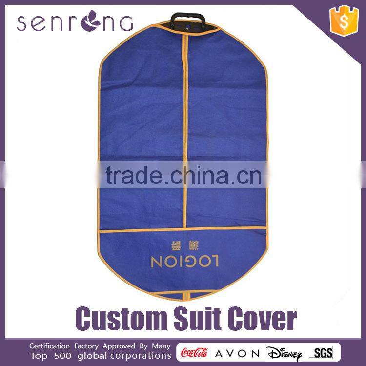 Pp Non-Woven Suit Cover Breathable Suit Cover Bag