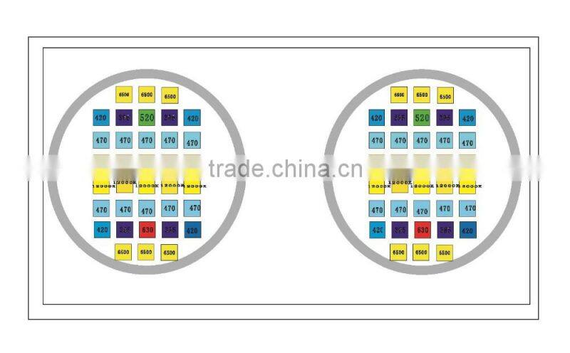 Lumini programmable coral reef used led aquarium lighting aquabeauty 130w