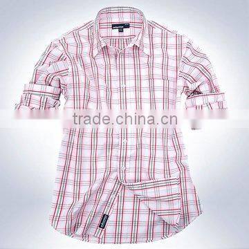Classic Long Sleeve Checkered casual Shirts