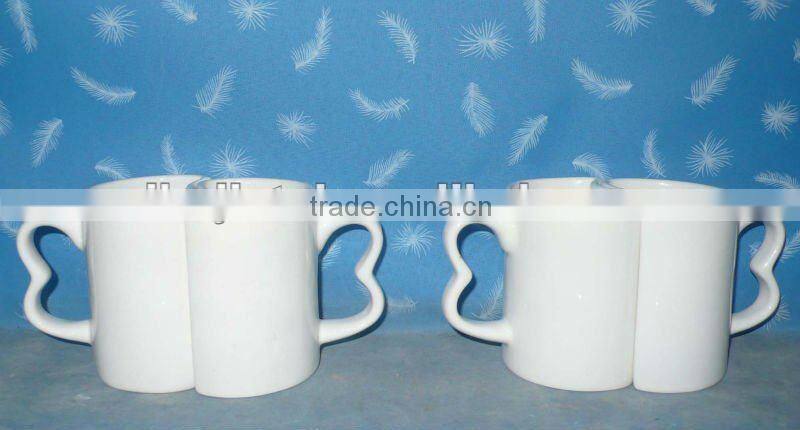 Football Shape Mug,stoneware football mug