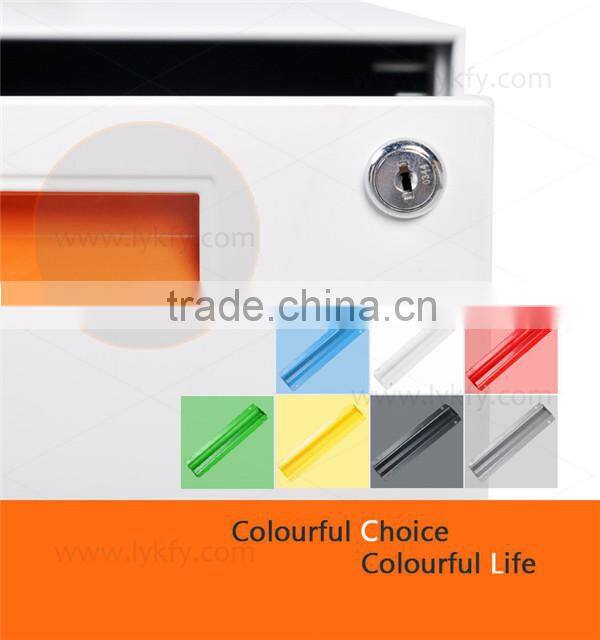 Kefeiya high gloss 2 drawer pedestal file cabinets