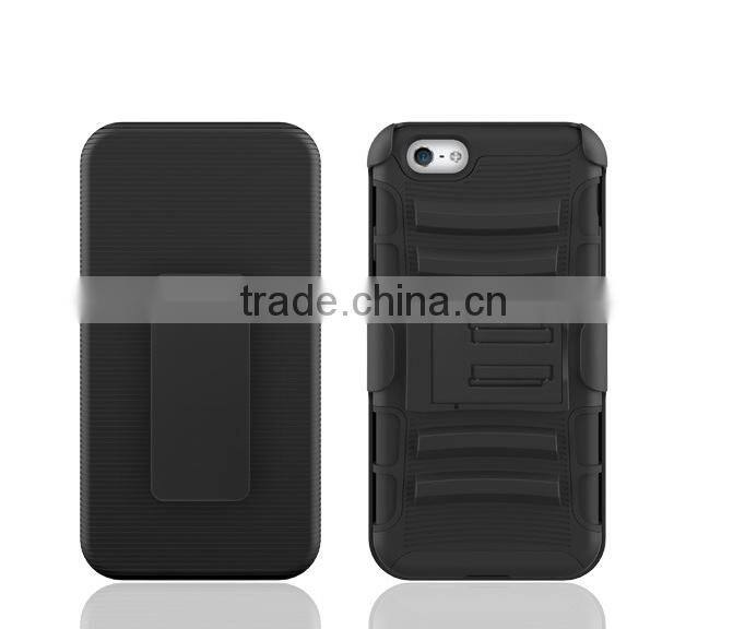 3in1 Hybrid robot armor kickstand phone defender case for iphone6 Stand cover case