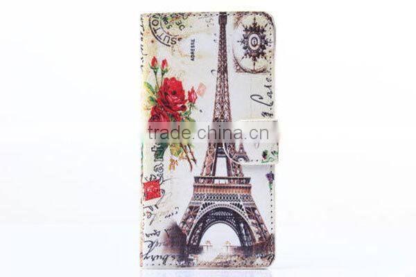 PU leather case for samsung galaxy A5,tower painting case for samsung galaxy A5,stand case for samsung
