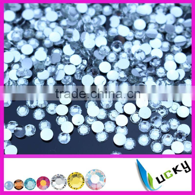 2014 New cheapest flat back non hot fix resin rhinestones beads for nail art phone decorations