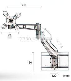 Wall Mount for 18"-28" TVs with Tilt and Swivel Telescoping Tv Wall Mount