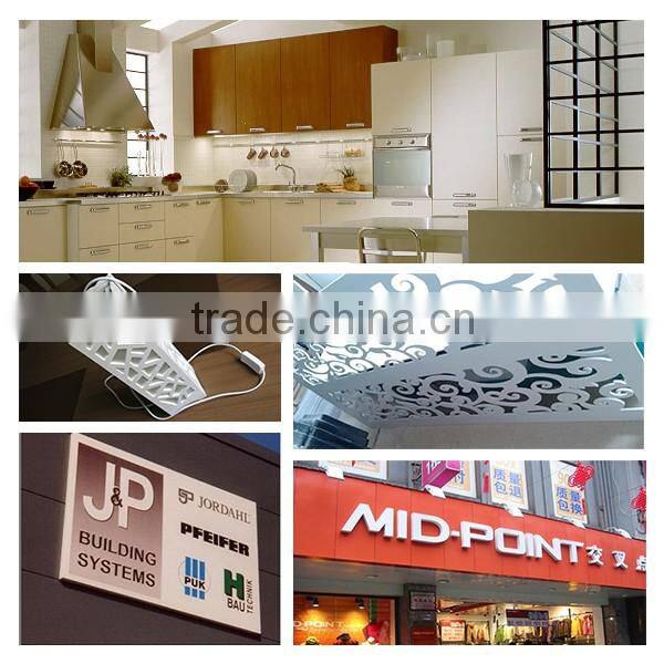 Gokai pvc polyurethane foam board for kitchen carbinet