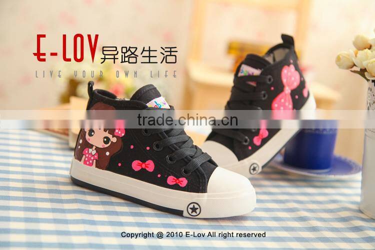 Hot sales high quality school canvas shoes