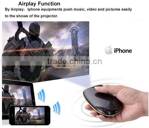 HOT SALE 1080P SUPPORTED 3D Mini Video Projector for Smart Phone