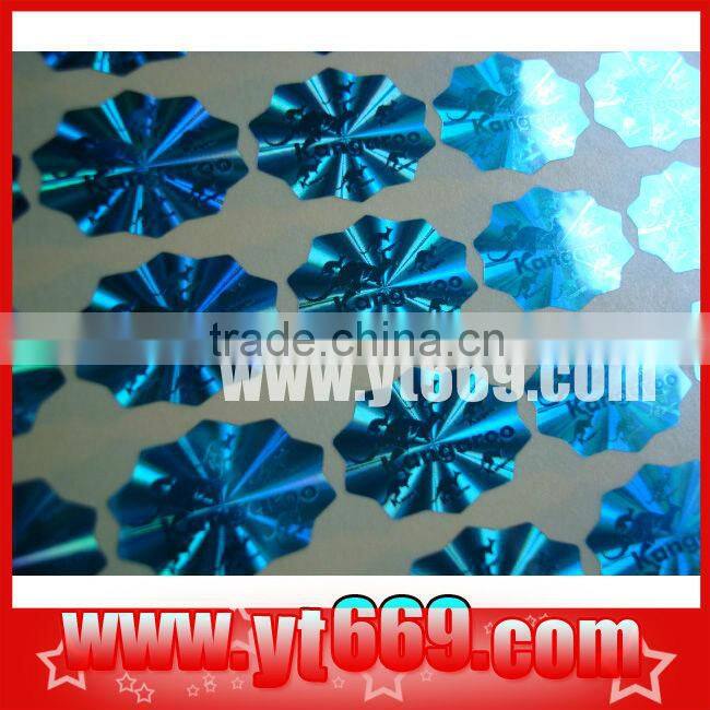 custom fluorescent sticker