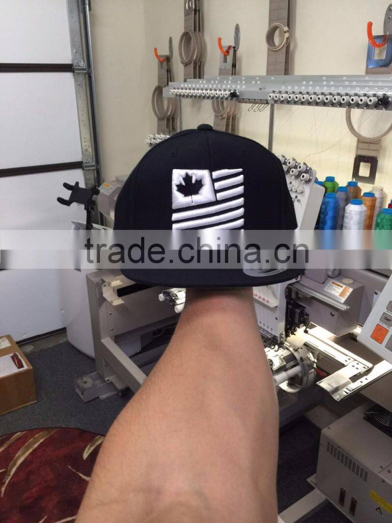 Custom Snapback Hats, High Quality Plain Snapback Caps, 3D Embroidered Caps or Printed Hats