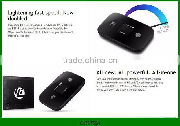 300mbps 4g lte wireless Cat6 mobile router wifi E5786 with external antenna